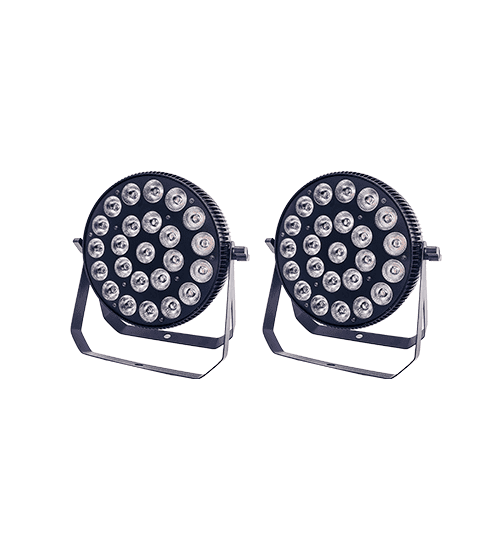Slim Par Light 24x10W RGBW – Pair (2pcs)